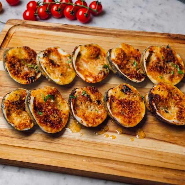 Baked Clams.