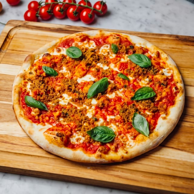 Red Clam Oreganata Pizza Pie.