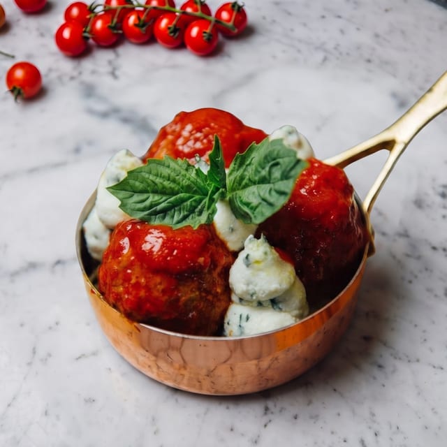 Meatballs & Ricotta.