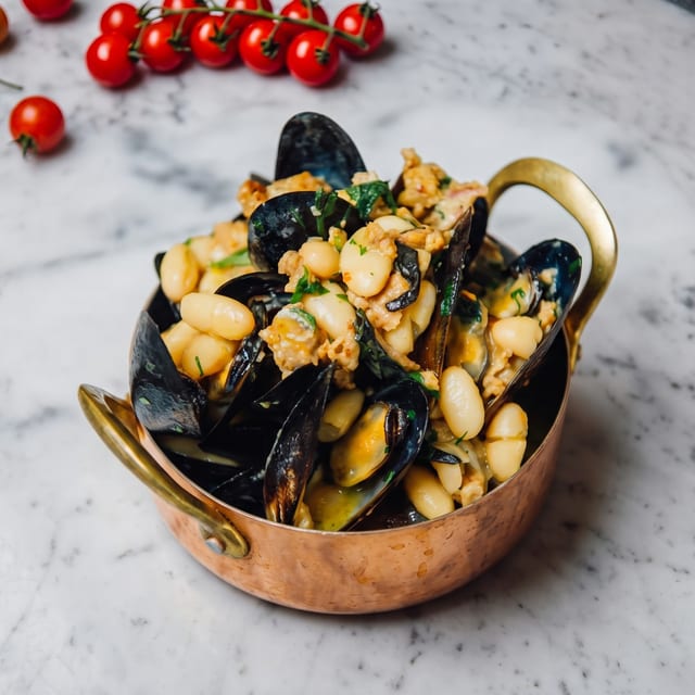 Mussels Alla Rustica.
