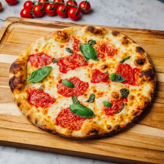 Rustic Cheese Pizza Pie
